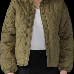 Social Standard by Sanctuary Women's Quilted Twill Jacket